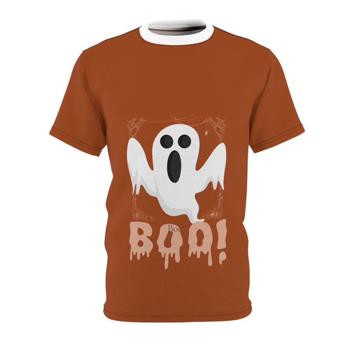 Halloween Ghost Tee – 'BOO!' Graphic T-Shirt