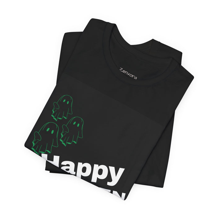 Happy Halloween Ghosts Tee — Men's & Women's Halloween T‑Shirt