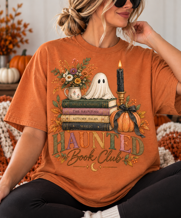 Haunted Book Club Tee