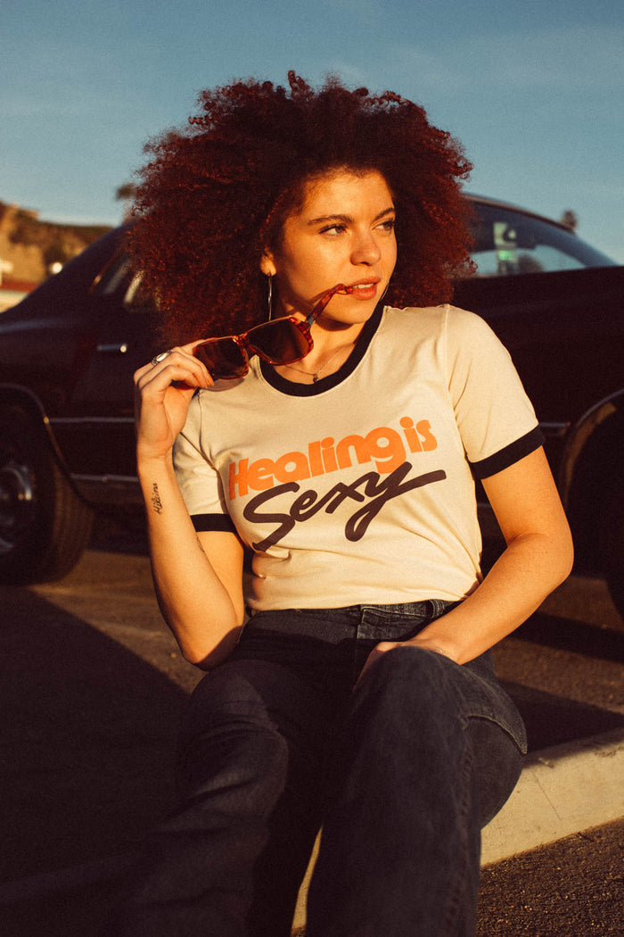 Healing Is Sexy T-Shirt by The Bee & The Fox