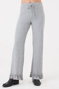 Heathered Ruffle Sweatpant