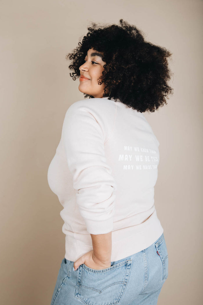 Here's To Strong Women Sweatshirt in Unisex by The Bee and The Fox
