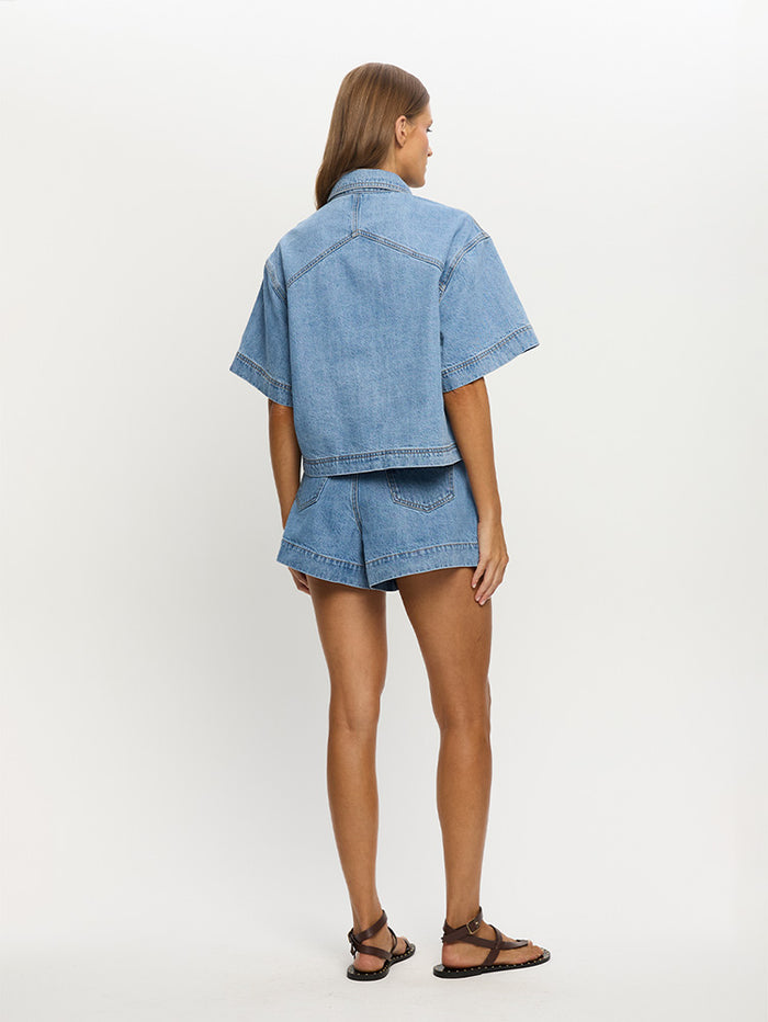 Hester Denim Shirt Back 04
