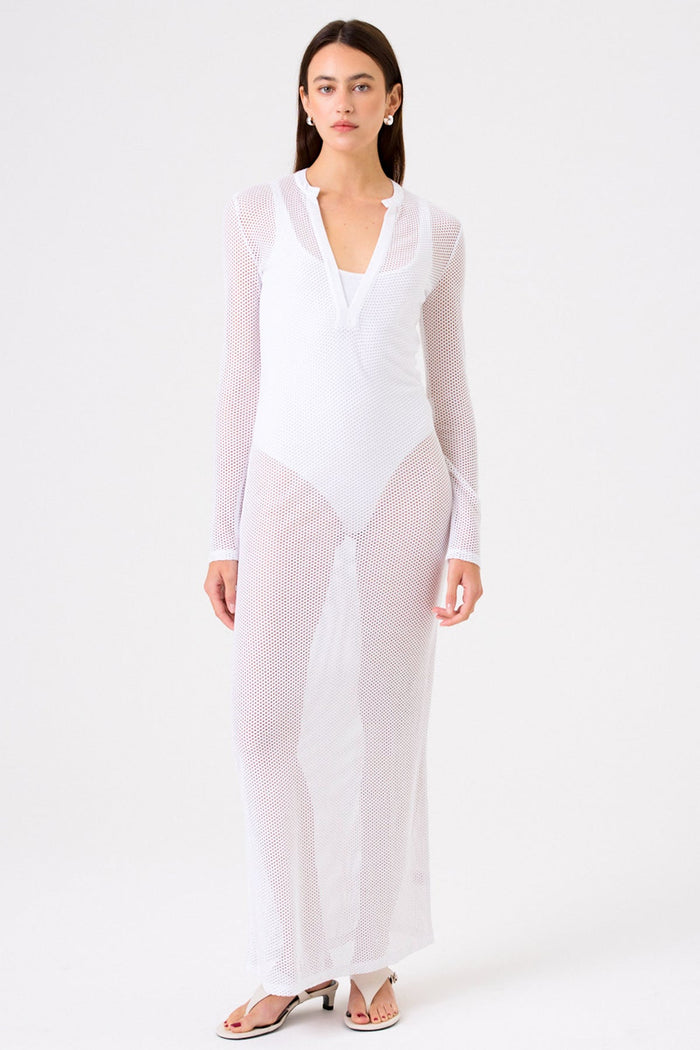 High Roller Caftan - Goldie LeWinter #color_white