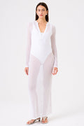 High Roller Caftan - Goldie LeWinter #color_white