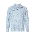 HUK Men's Airweight KC Printed Quarter-Zip Pullover
