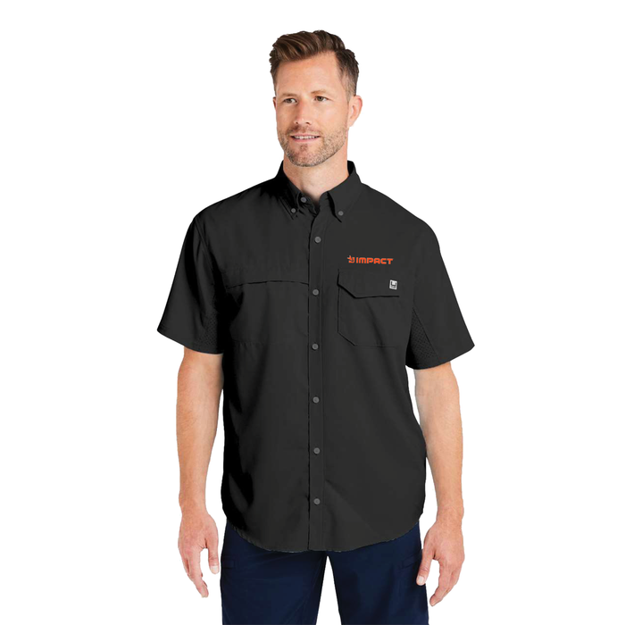 HUK Men's Tide Point Short Sleeve Shirt