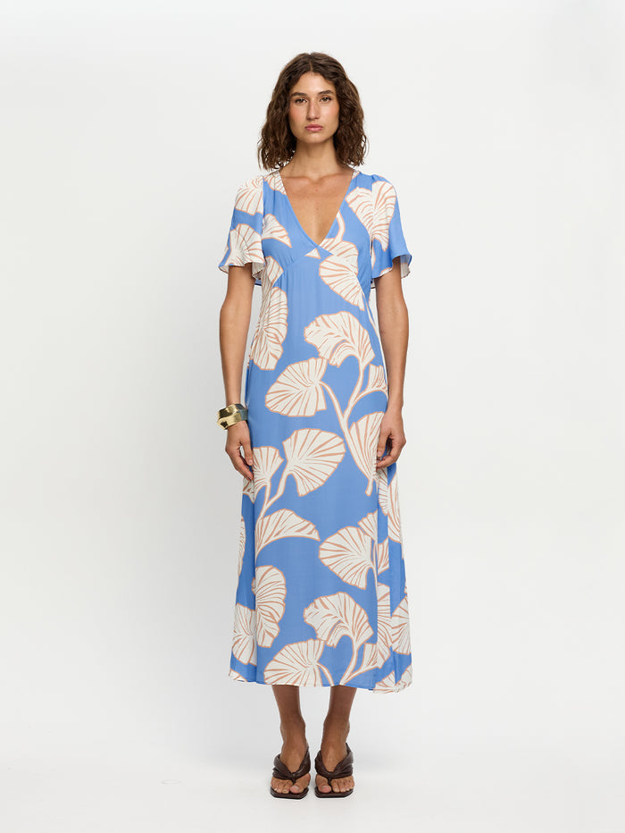 Ilana Sleeved Midi Dress
