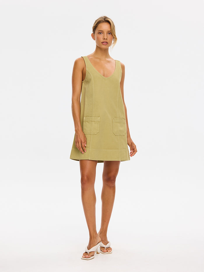 M100OLI-Ilaria-Denim-Dress-olive-06