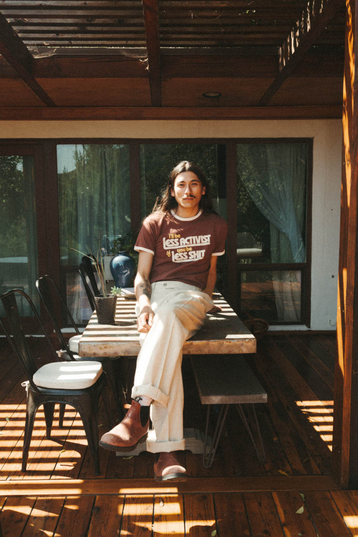 I'll Be Less Activist If You'll Be Less Shit | Unisex Ringer