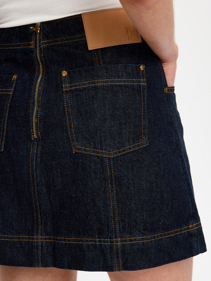 Immy Denim Mini Skirt