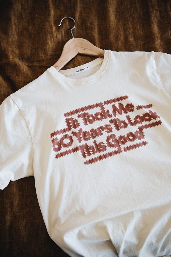 It Took Me 50 Years to Look This Good Unisex Crewneck by The Bee & The Fox