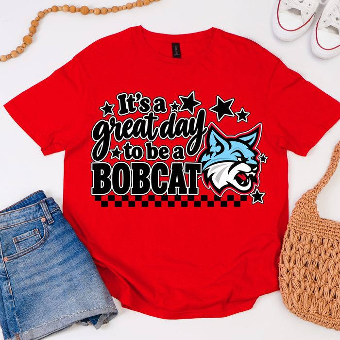 It's A Great Day To Be A Bobcat- Stars (Youth)- FUNDRAISER