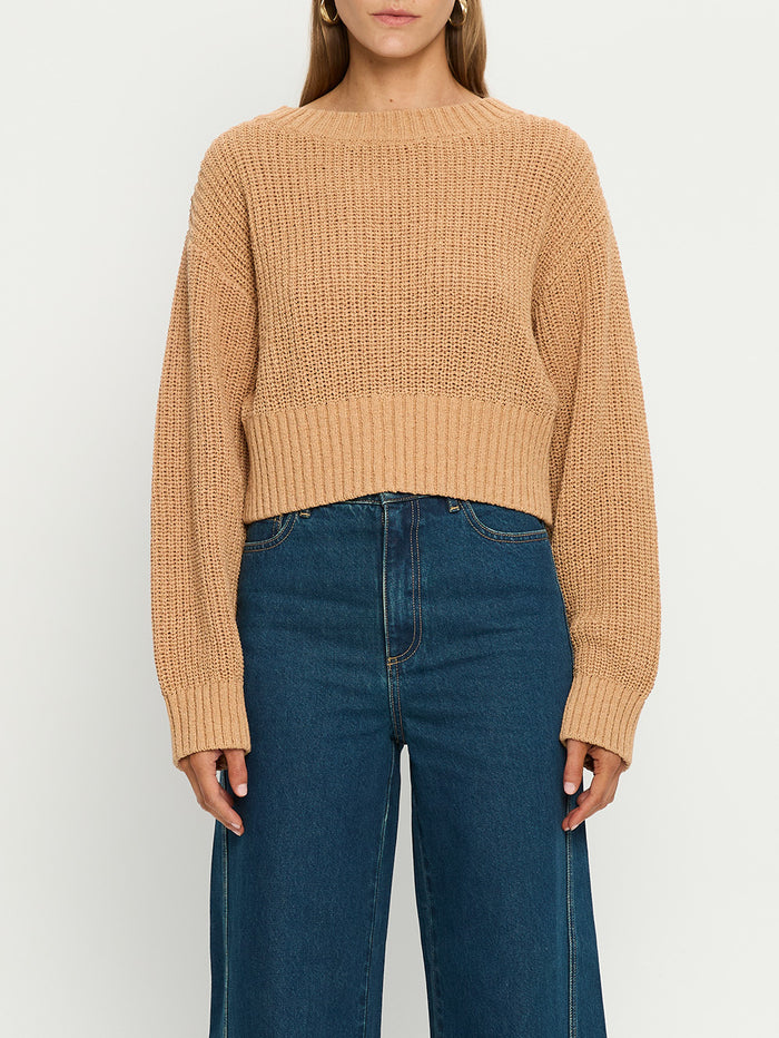 Ivy Knit Sweater Latte LTK LTF 05