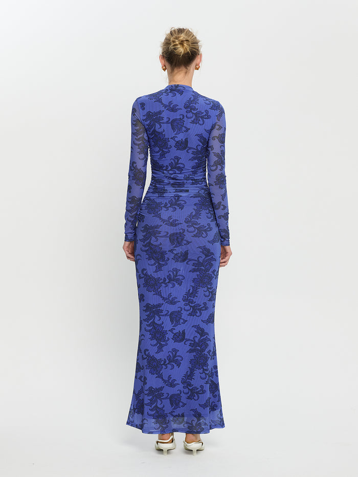 Jamie Mesh Maxi Dress