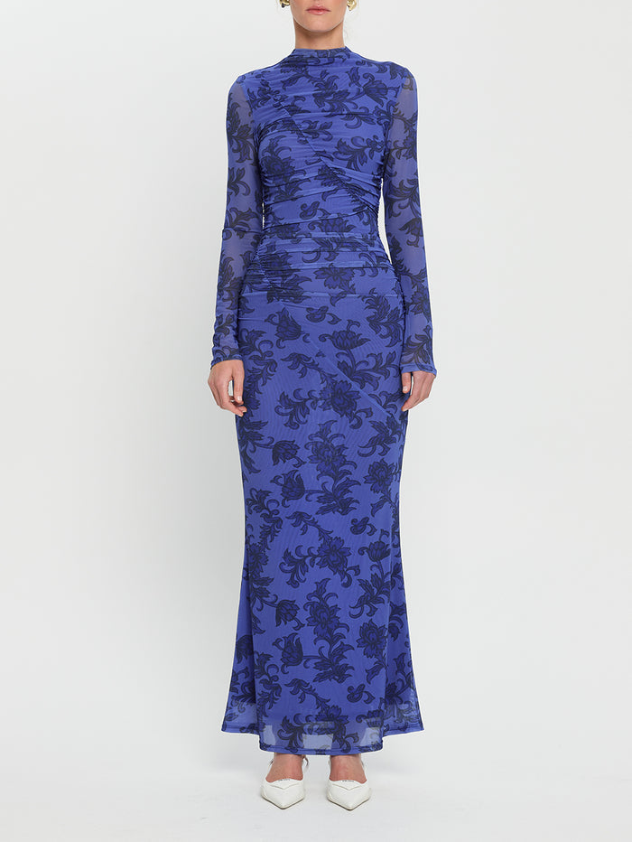 Jamie Mesh Maxi Dress