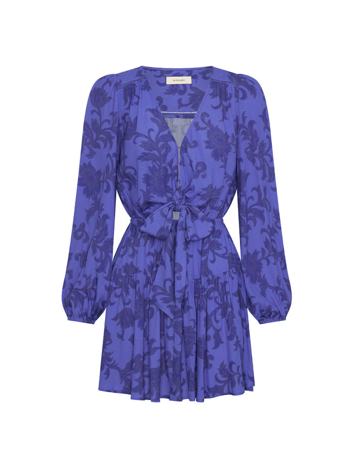 Jamie Tie Front Mini Dress