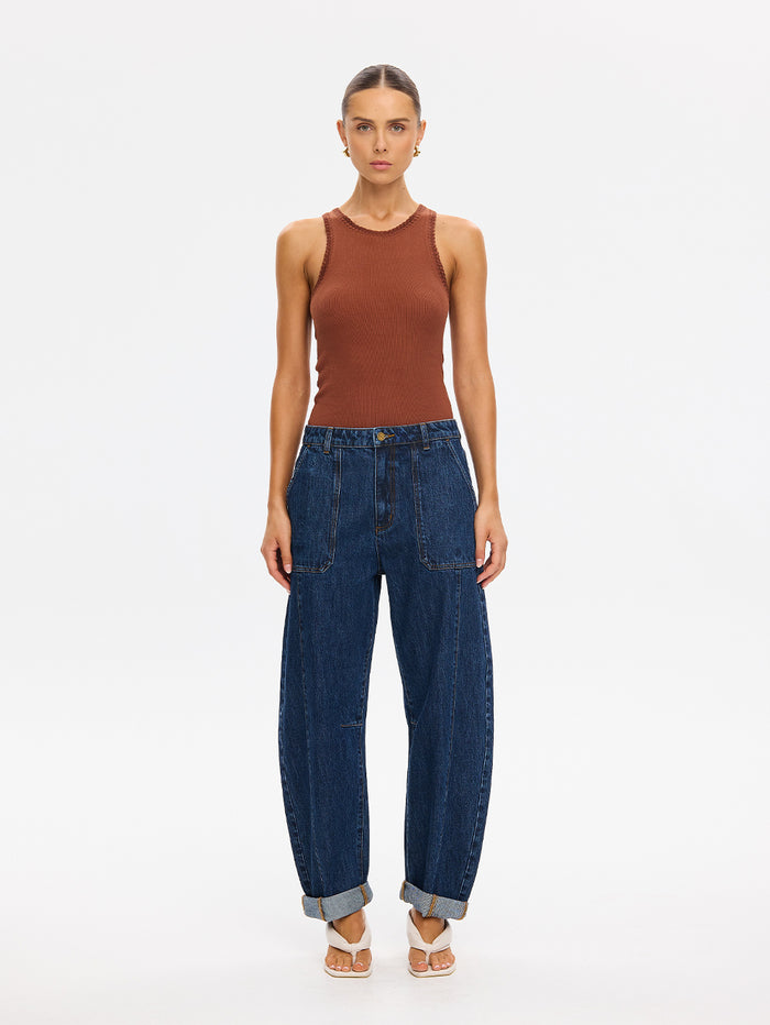 Jessica Barrel Jean