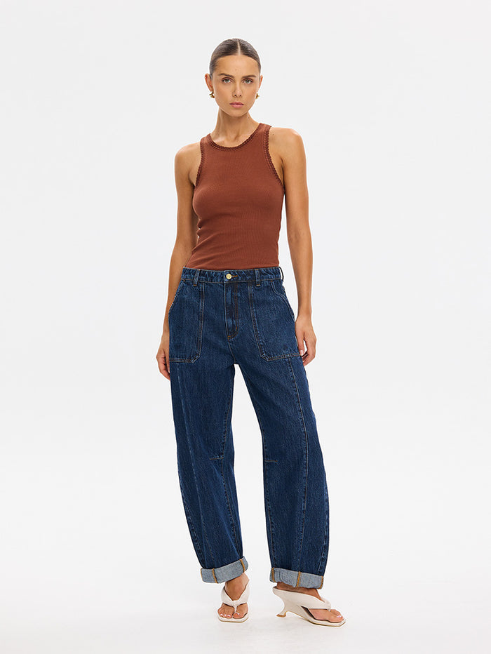 Jessica Barrel Jean