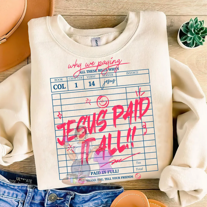 Jesus Paid It All
