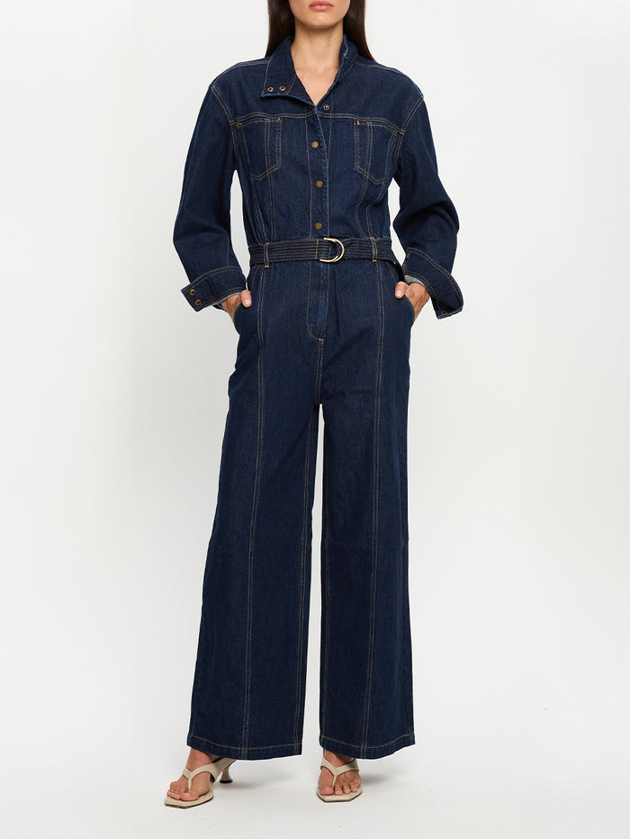 Joelle Denim Jumpsuit