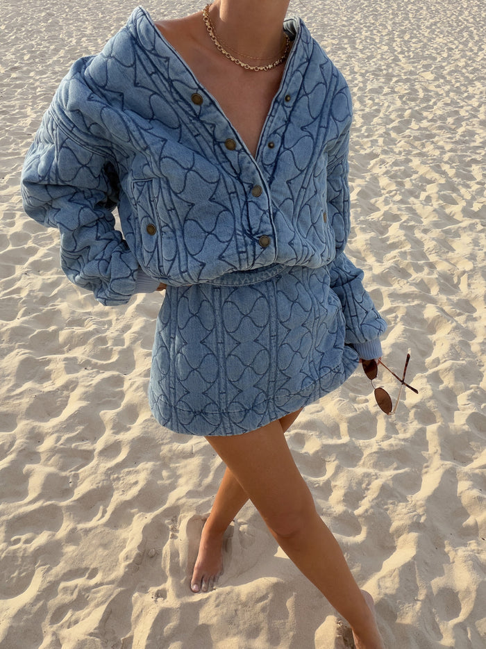 Joey Denim Mini Skirt