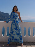 Juniper One Sleeve Maxi Dress