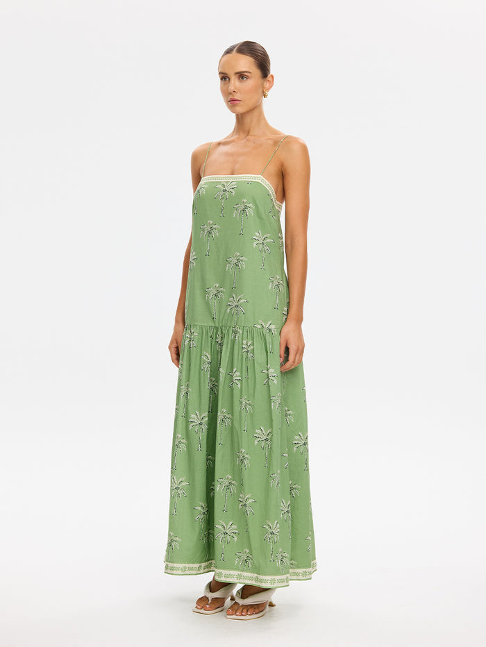 Kaelia Strappy Maxi Dress