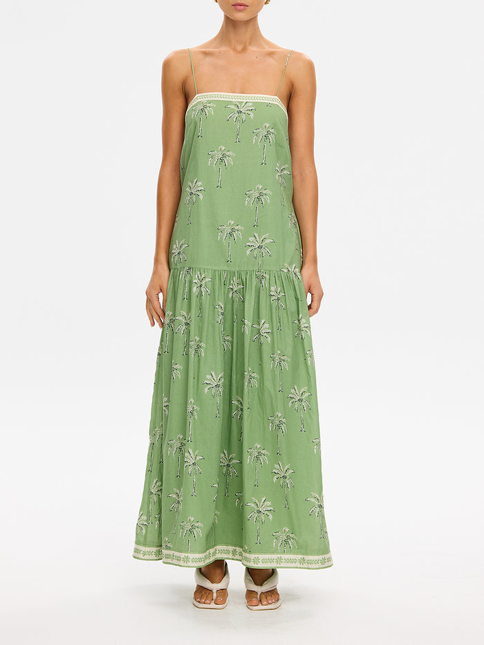 Kaelia Strappy Maxi Dress