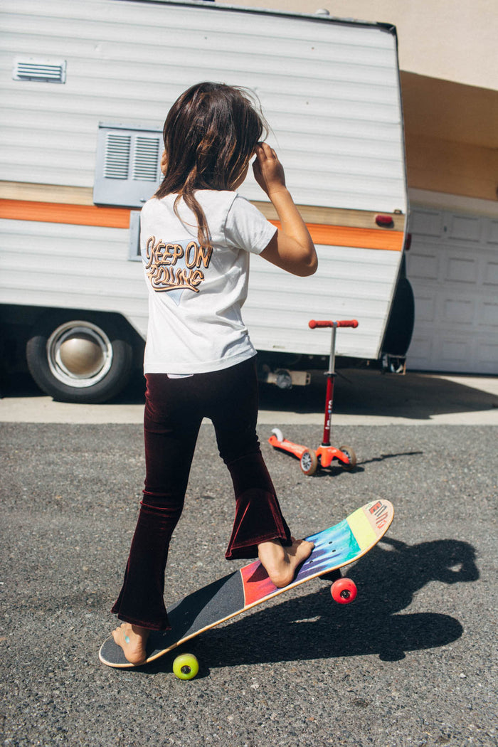 Keep On Rolling Shirt for Kids by The Bee and The Fox