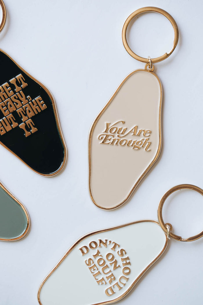 You are Enough Keychain by The Bee and The Fox