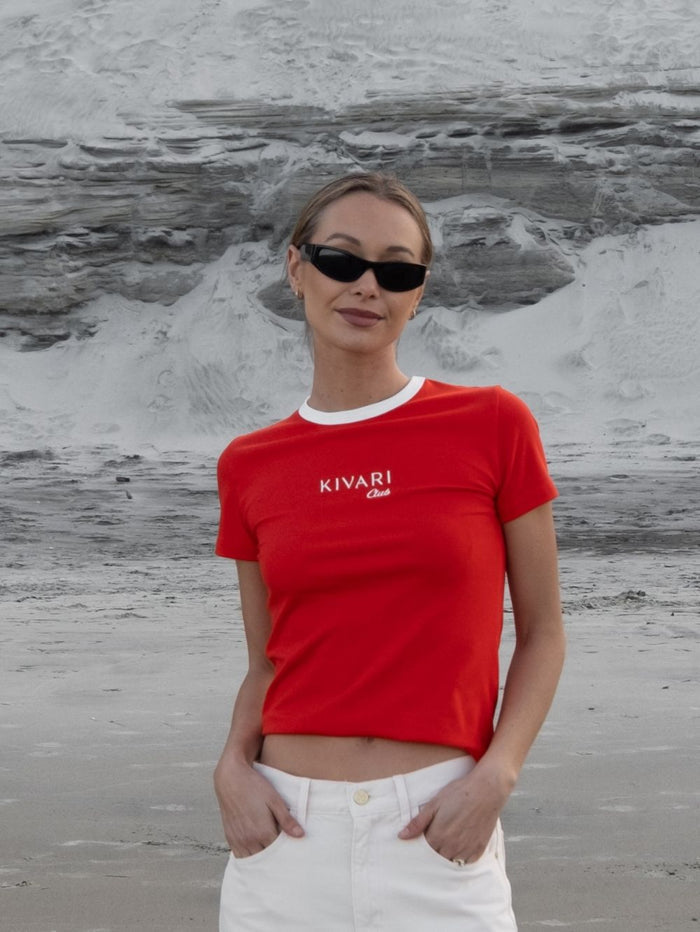 Kivari Club Baby Tee