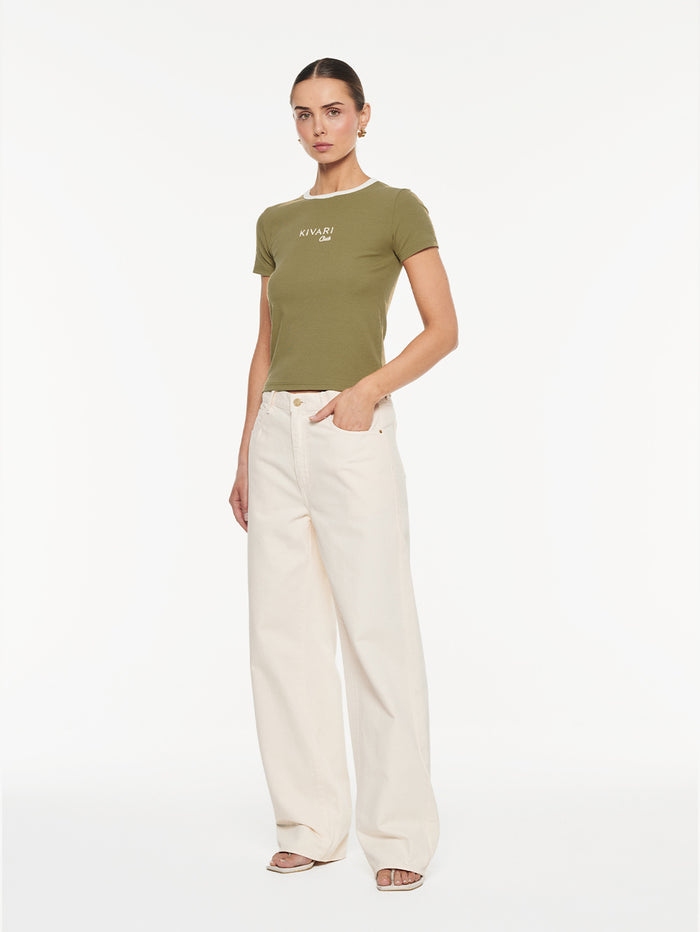 Kivari Club Baby Tee