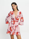 Lani Tie Front Mini Dress