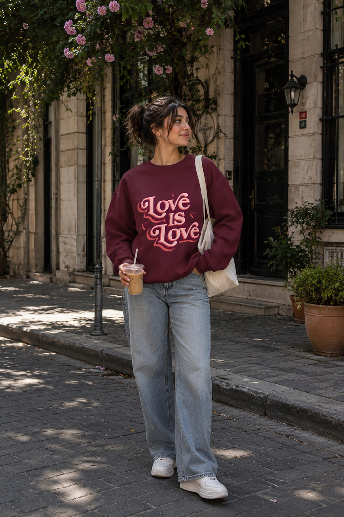 Love Is Love Crewneck Sweatshirt