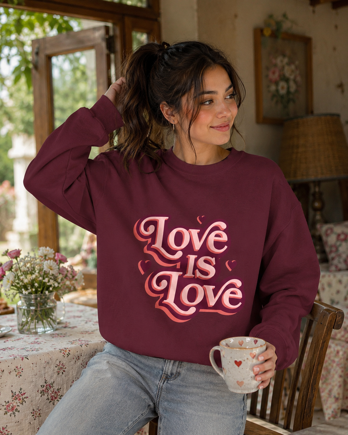 Love Is Love Crewneck Sweatshirt