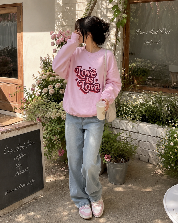 Love Is Love Crewneck Sweatshirt