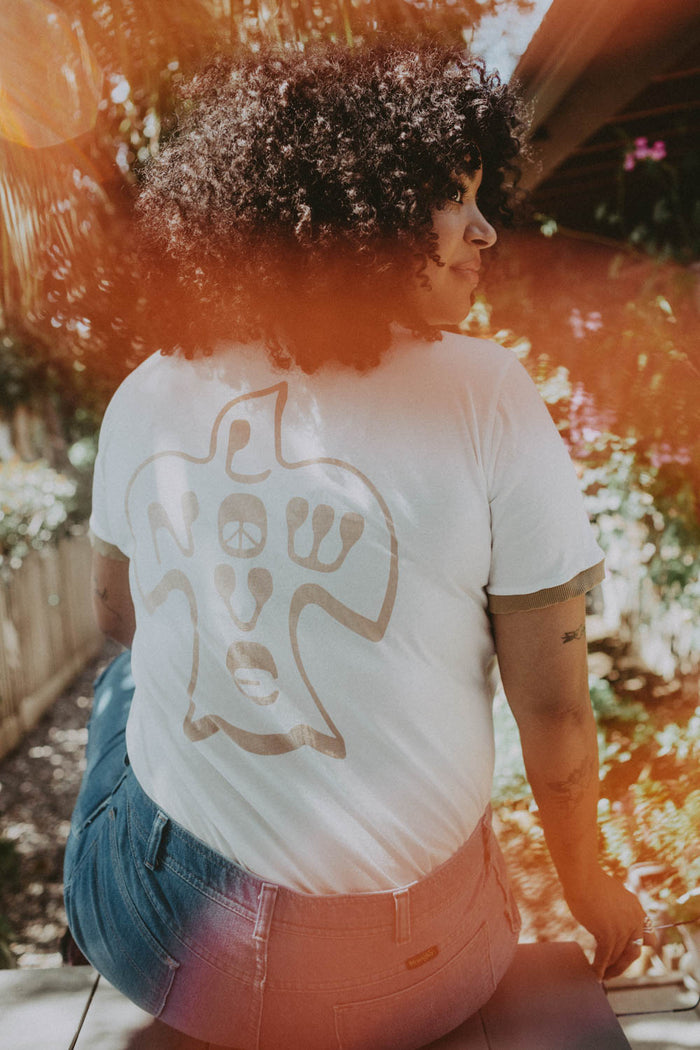 Love Now Fitted Ringer by The Bee & The Fox