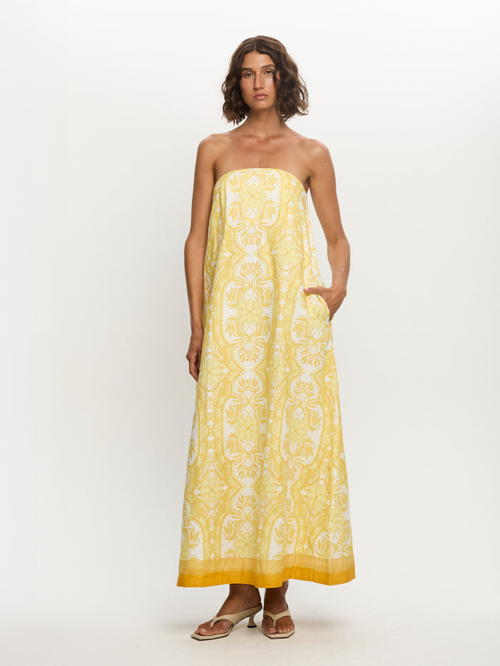 Madeline Strapless Maxi Dress