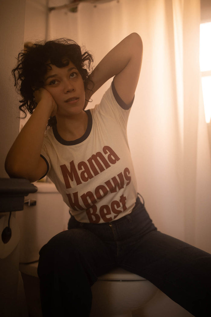Mama Knows Best Fitted Ringer by The Bee & The Fox