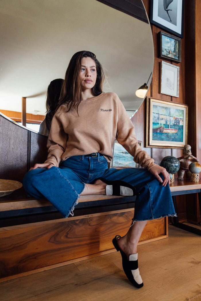Cropped Mamacita Sweatshirt for Women by The Bee and The Fox