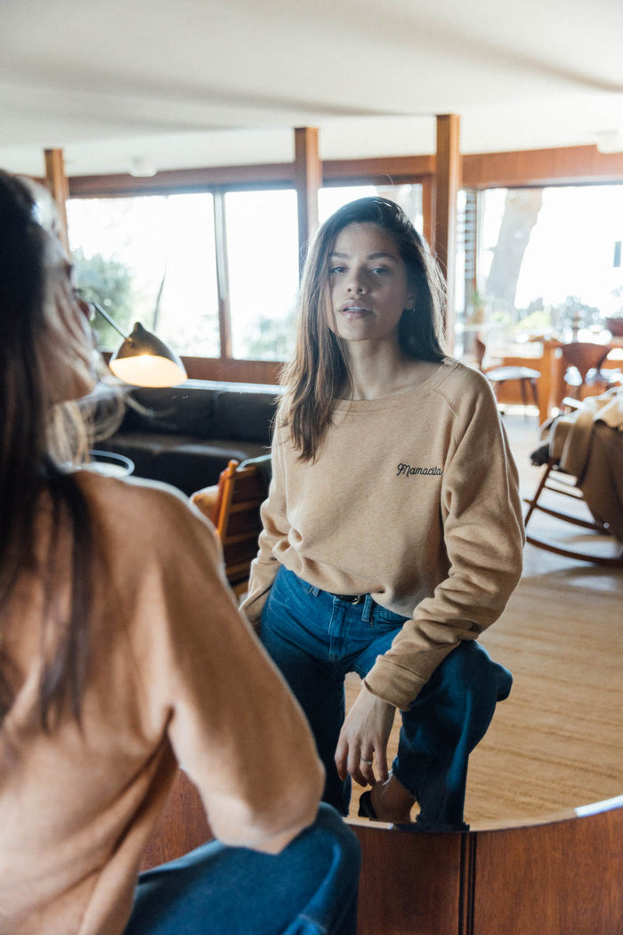 Cropped Mamacita Sweatshirt for Women by The Bee and The Fox