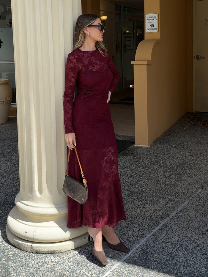 Marie Lace Maxi Dress