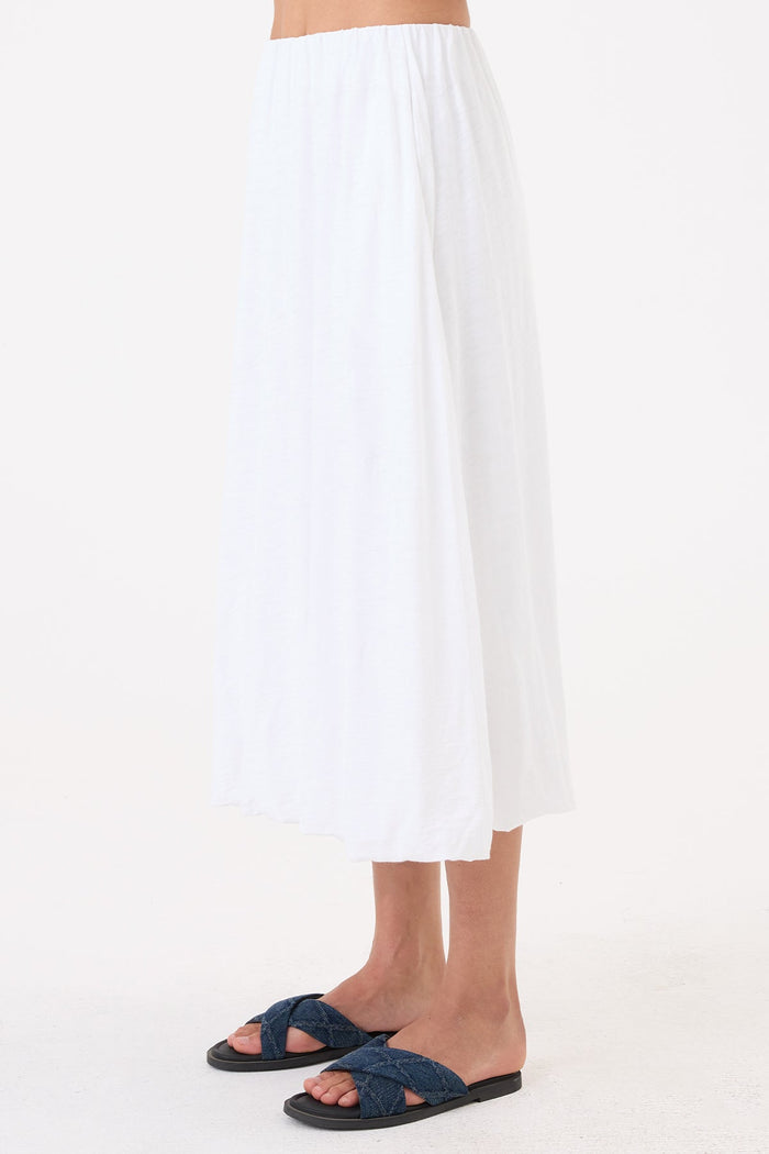 Marina Midi Skirt - Goldie LeWinter #color_white