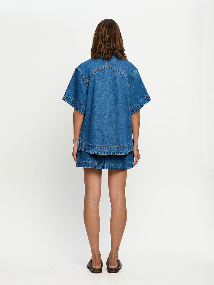 Marla Denim Shirt - Indigo