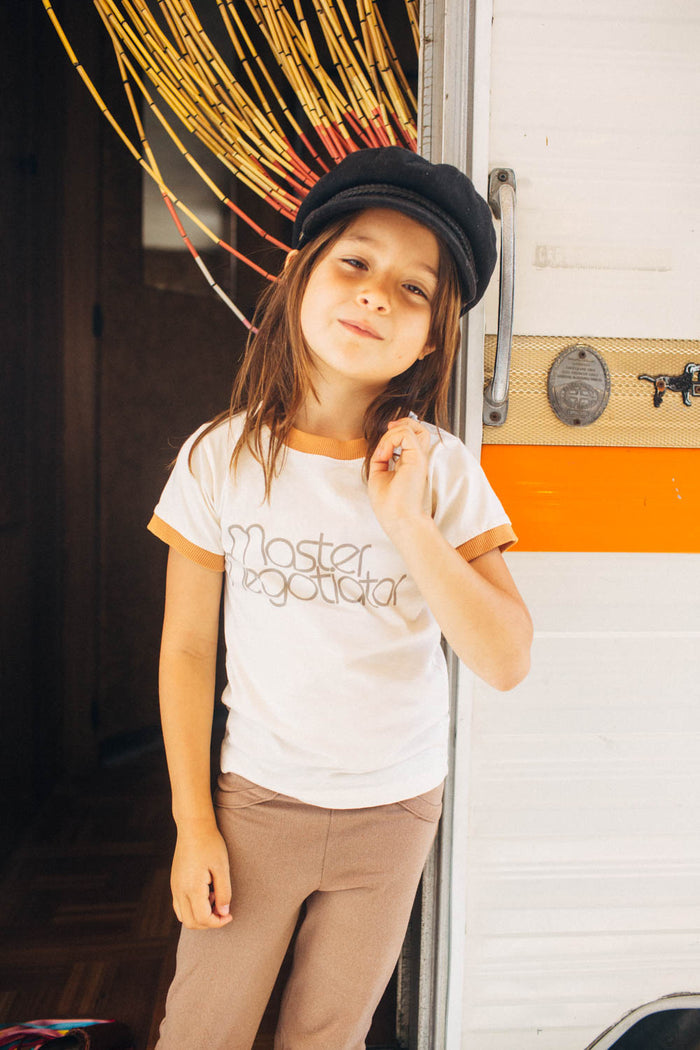 Master Negotiator Shirt for Kids by The Bee & The Fox