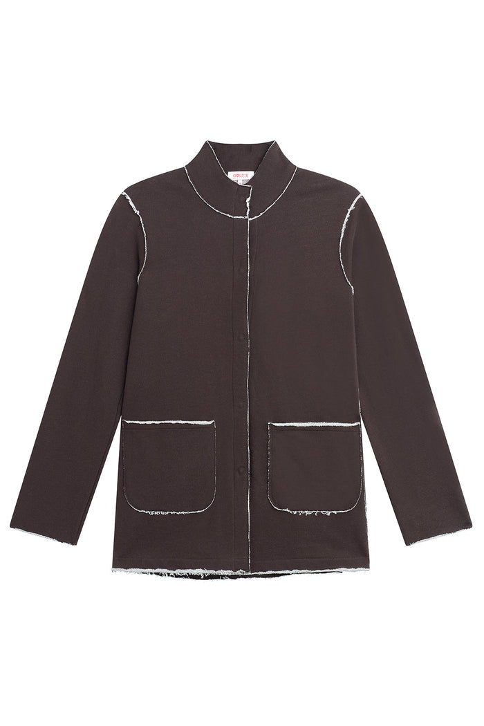 Melrose Utility Jacket - Goldie LeWinter #color_coffee - limited edition