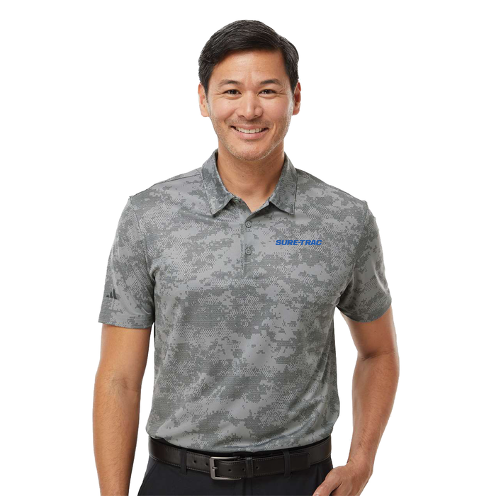 Adidas Men's All Over Camo Print Polo