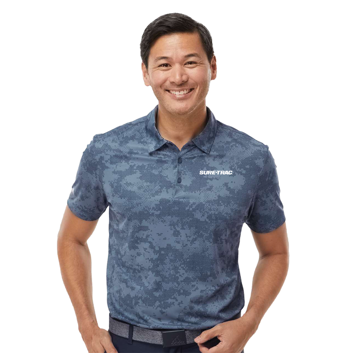 Adidas Men's All Over Camo Print Polo