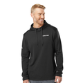 Adidas Men's Textured Mixed Media Midweight Hooded Sweatshirt